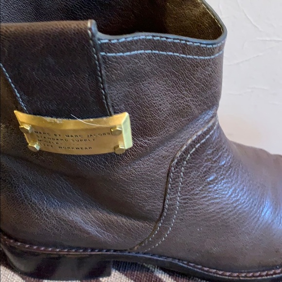 Marc by Marc Jacobs Taupe Ankle boots Sz 40 - Picture 10 of 15